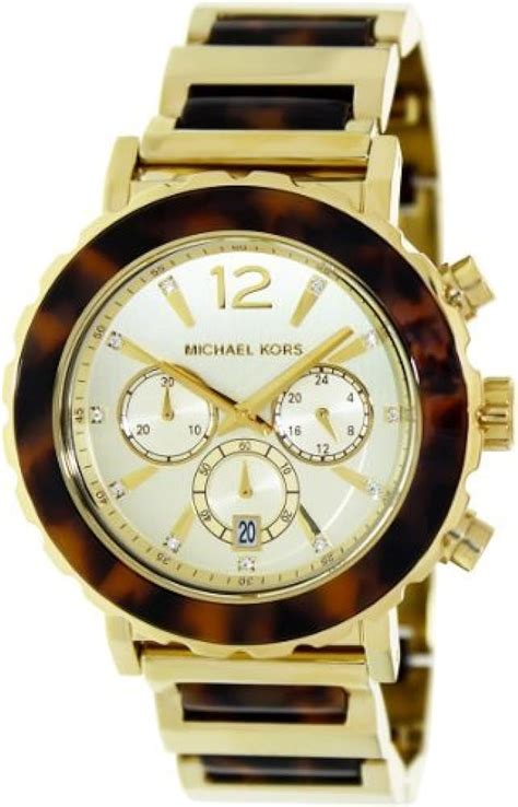 michael kors watch tortoise ebay